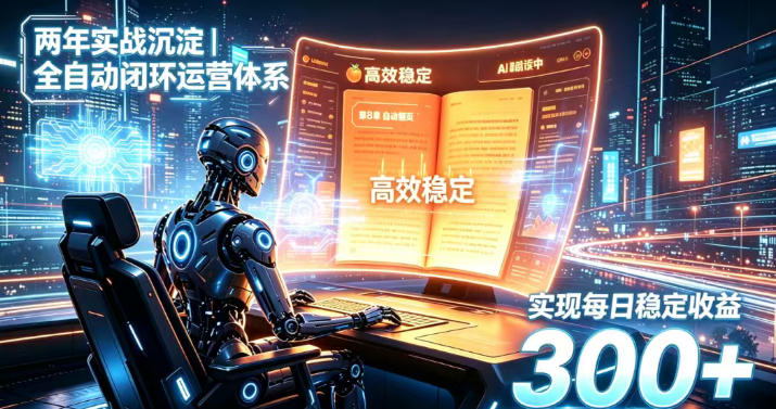 两年实战沉淀|全自动闭环运营体系,实现每日稳定收益300+【揭秘】-优优云网创