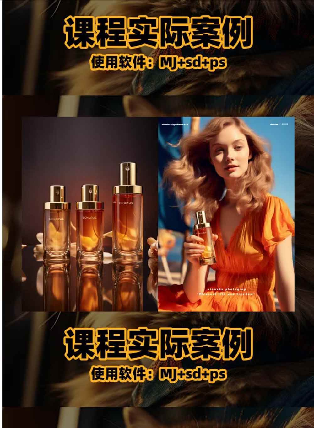 (19262期)AI电商人像摄影实战课·SD多端部署|MJ完整教学|家电护肤家具商品图人像写真全案例 (19262期)AI电商人像摄影实战课·SD多端部署|MJ完整教学|家电护肤家具商品图人像写真全案例