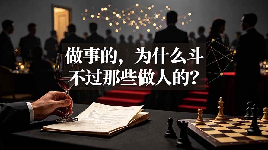 （19414期）付费文章：做事的，为什么斗不过那些做人的？-优优云网创