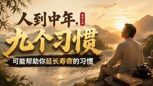 (19707期)付费文章:人到中年,九个可能帮助你延长寿命的习惯-优优云网创