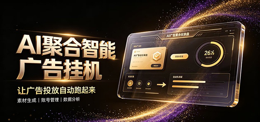 AI聚合挂机工作室，轻资产创业首选，单台设备日收益70-200元-优优云网创