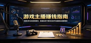 游戏主播赚钱指南:拆解6种主流变现模式,普通玩家不靠顶尖技术也能稳定直播增收-优优云网创