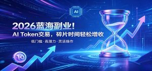 AI Token算力赛道！普通人可入局的数字副业，零门槛快速起步-优优云网创