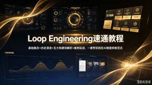 【精】Loop Engineering速通教程:基础概念+历史演进+五大构建块解析+案例实战,一套带你搞定AI智能体新范式-优优云网创