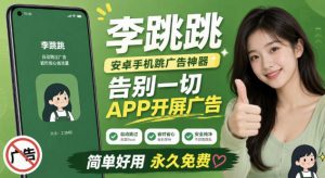 李跳跳内置规则版，安卓手机拒绝app开屏广告，让app更干净-优优云网创