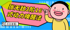 张无敌3阶16式动力唤醒法-优优云网创