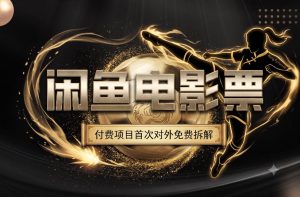 一部功夫女足,再次颠覆了我对闲鱼电影票的认知,旺季一月打底1W+-优优云网创