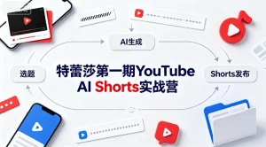 【精】特蕾莎第一期YouTube AI Shorts实战营-优优云网创