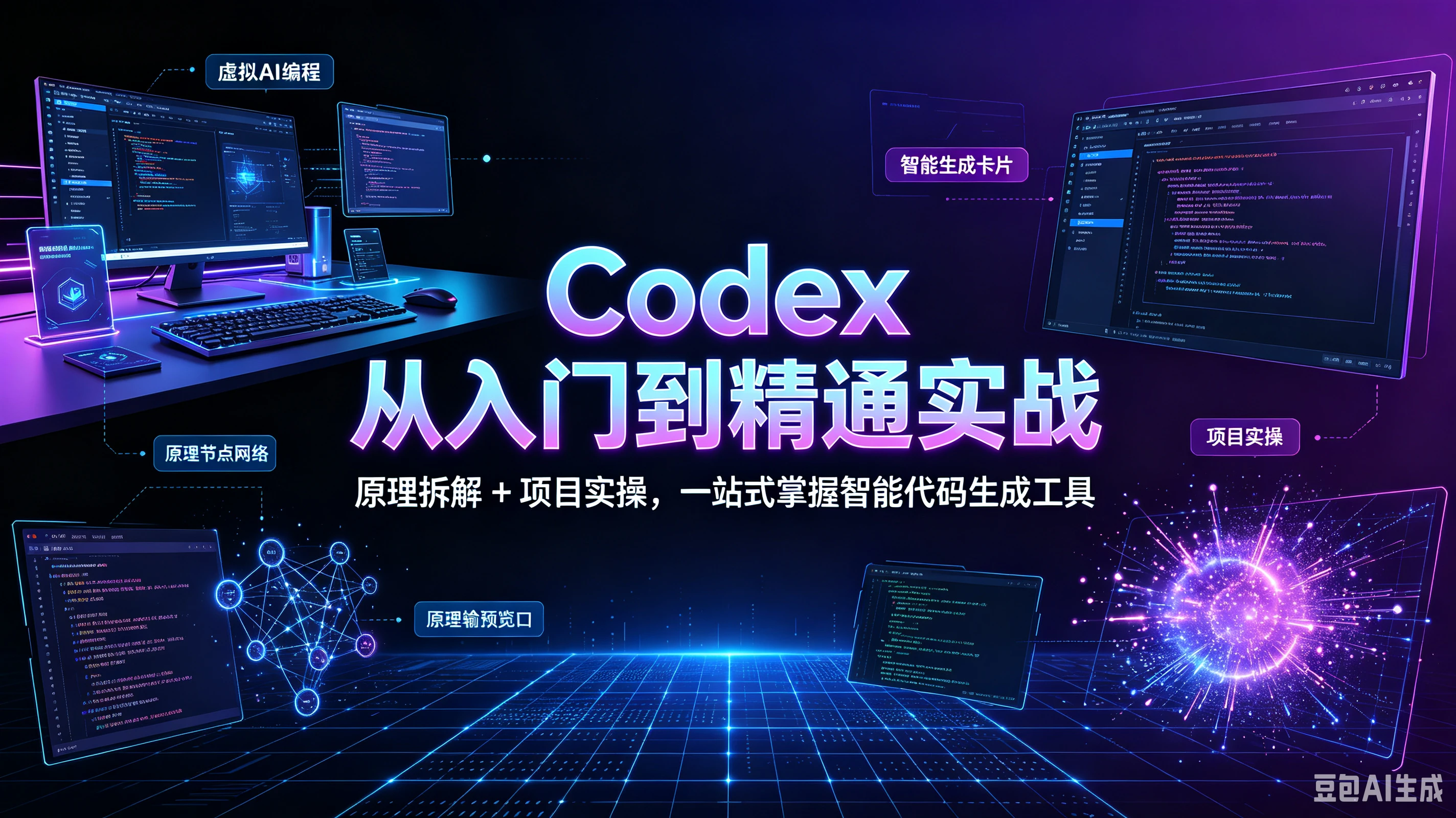 【精】Codex 从入门到精通实战,原理拆解 + 项目实操,一站式掌握智能代码生成工具-优优云网创