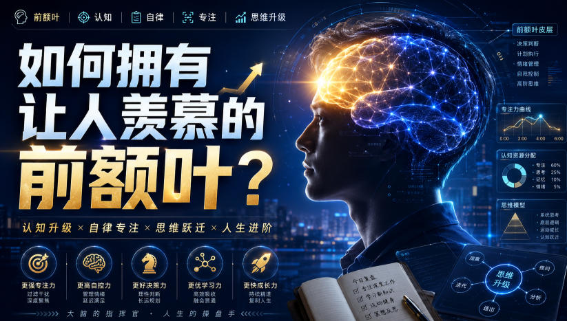 付费文:如何拥有让人羡慕的前额叶?-优优云网创
