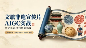 【精】文旅非遗宣传片AIGC实战:一人导演组从文化素材到智能影像,GPT Image2+Seedance2.0全流程-优优云网创