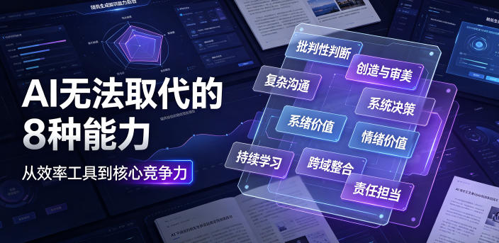 付费文章：AI无法取代的8种能力-优优云网创