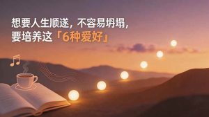 （19638期）付费文章：想要人生顺遂，不容易坍塌，要培养这6种爱好-优优云网创