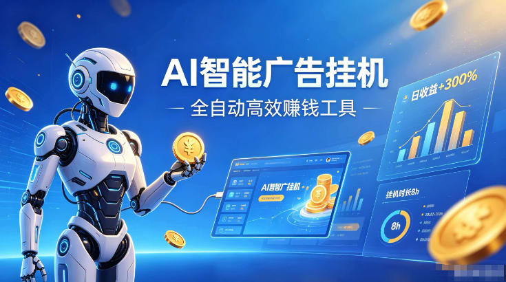 ai智能广告挂g，在家自动賺收益，全程无需人工操-免费资源