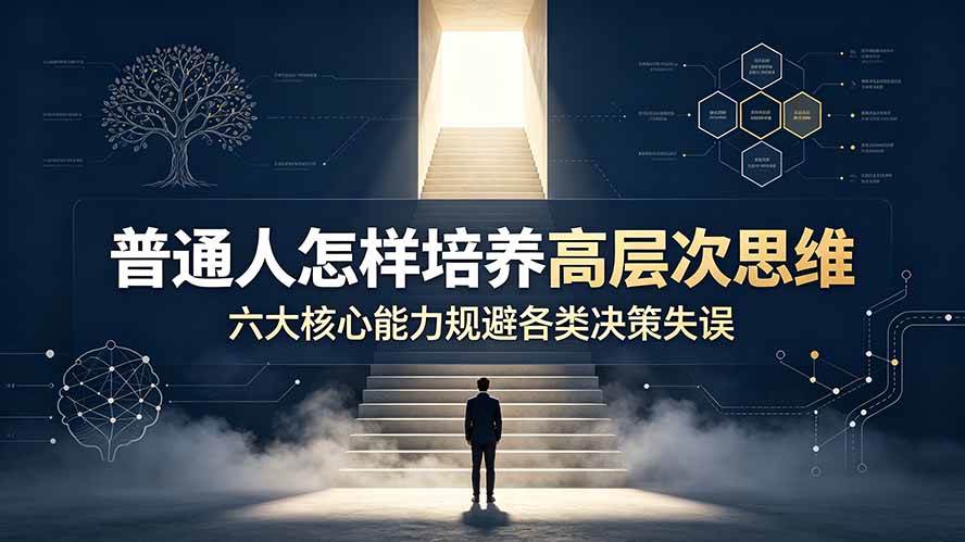 （19479期）付费文章：普通人怎样培养高层次思维，-免费资源