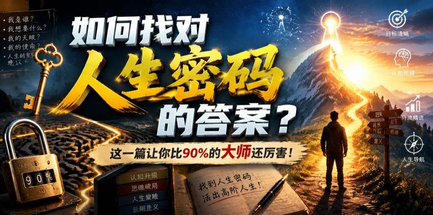 （19601期）付费文章：如何找对人生密码的答案？这-免费资源