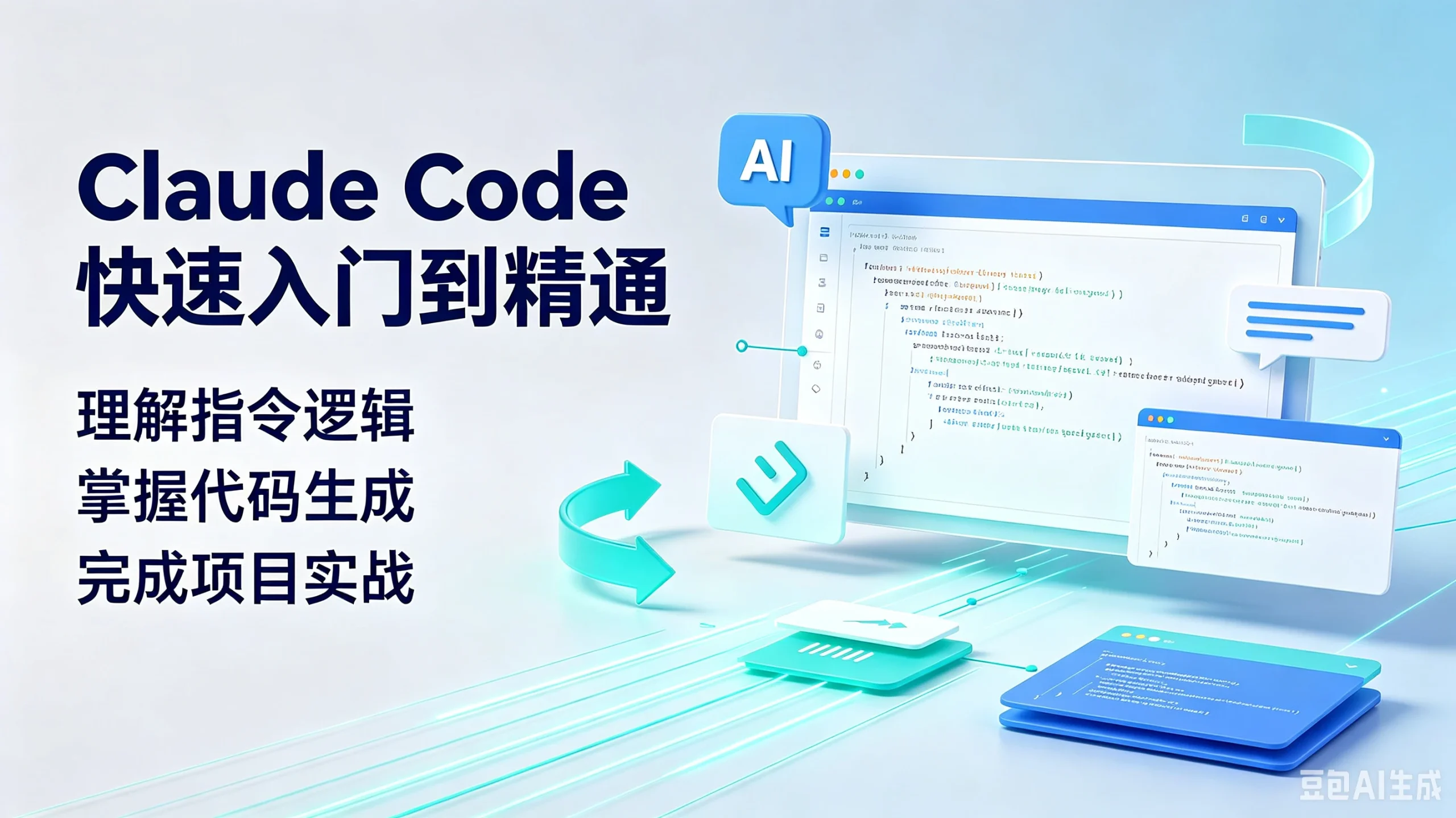 【精】claude-code快速入门到精通，理解指令逻辑、掌握代-免费资源