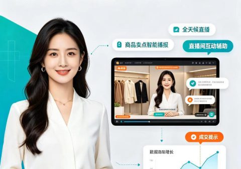 淘宝无人直播项目｜数字人直播带货AI解决方案，24小时无人值守开播，数字人自动讲解商品卖点，轻松赚取佣金【揭秘】-免费资源