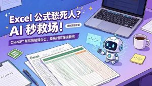 （19487期）excel-公式愁死人？ai-秒救场！chatgpt-帮你甩枯燥办-免费资源