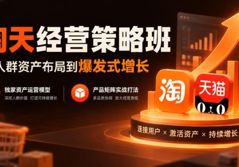 淘天经营策略班，从人群资产布局到爆发式增长，独家资产运营模型，产品矩阵实战打法(更新1019)-免费资源