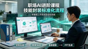 （19369期）职场ai进阶课程；多类实用skill工具实操，专-免费资源