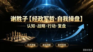 谢胜子【经政军哲·自我操盘】认知·战略·行动·-免费资源