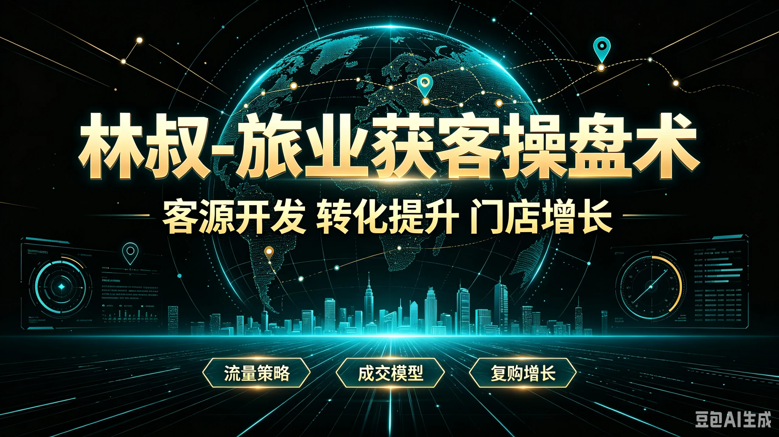 【精】林叔-旅业获客操盘术客源开发转化提升门店-免费资源