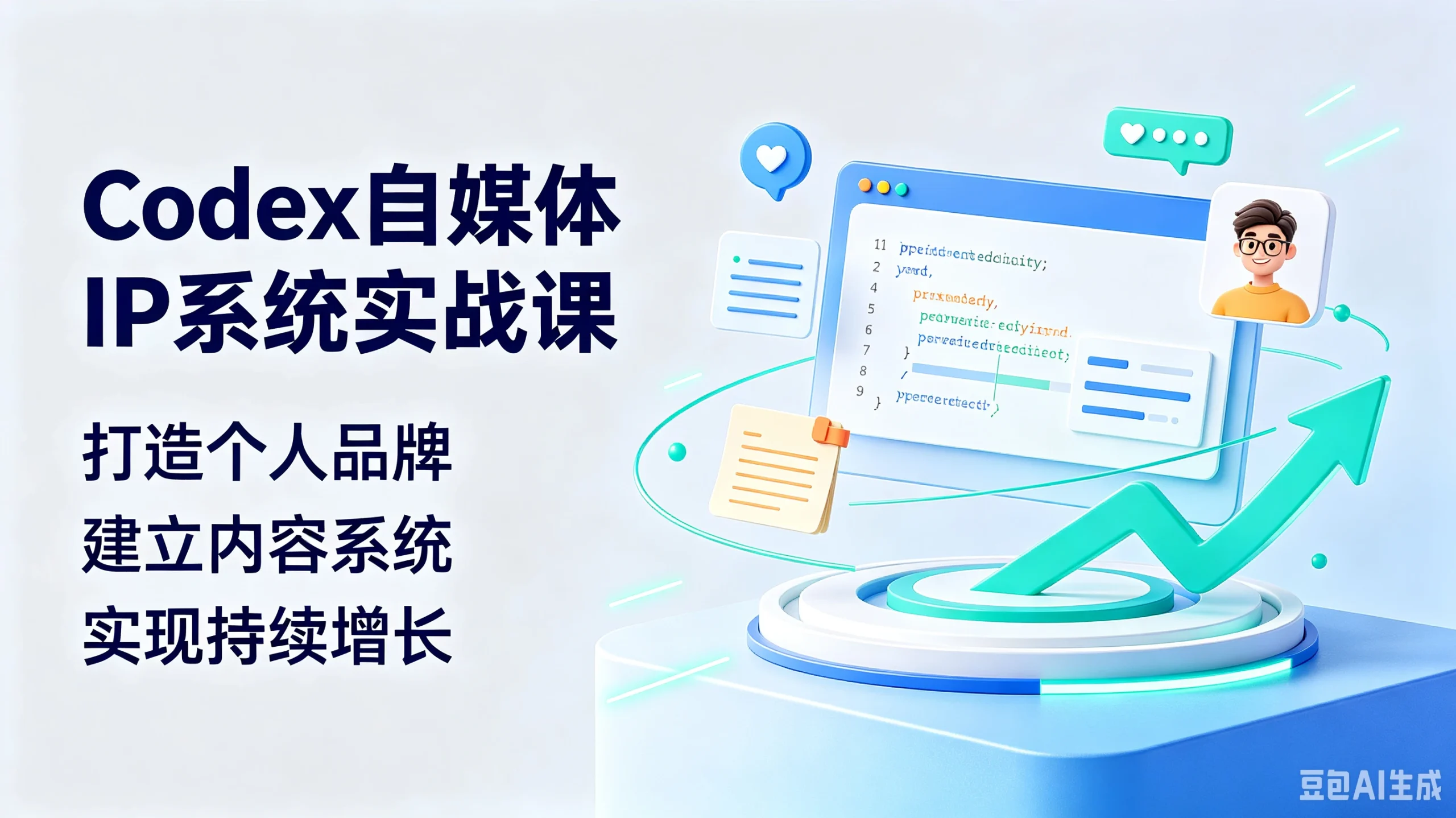 【精】codex自媒体ip系统实战课，打造个人品牌、建立-免费资源