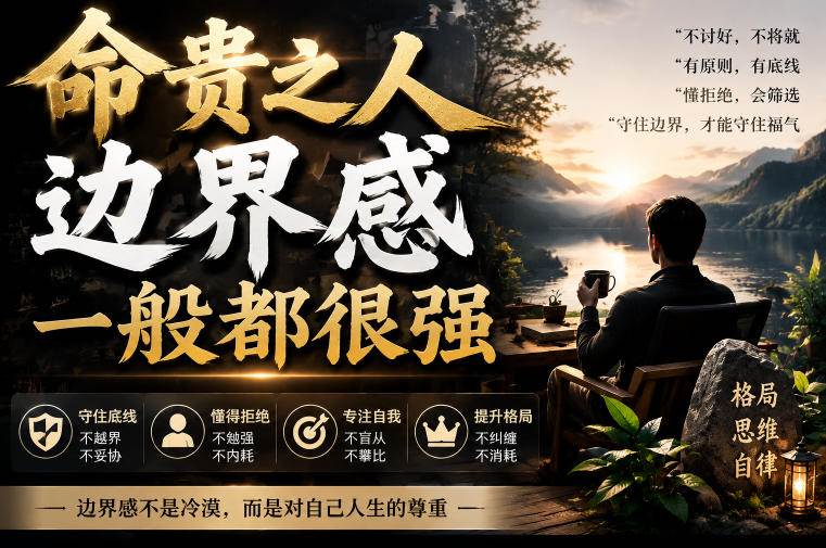 （19588期）付费文章：命贵之人，边界感一般都很强-免费资源