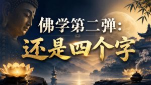 付费文章：佛学第二弹：还是四个字-免费资源