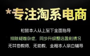 松鼠会电商vip课程，从基础布局到高阶优化，助你-免费资源