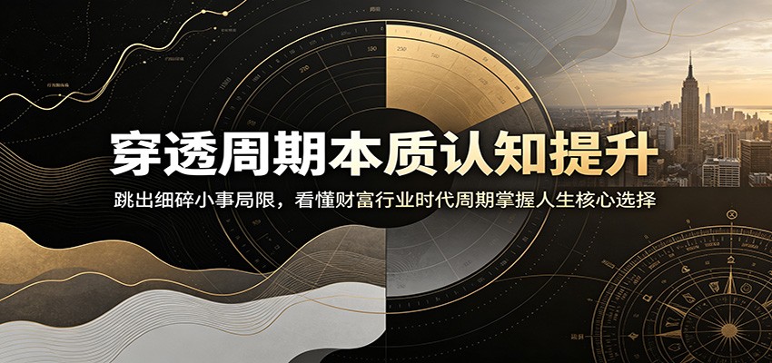 穿透周期本质认知提升：跳出细碎小事局限，看懂-免费资源