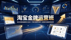 （19434期）淘宝金牌运营班-7月：曝光流量数据爆款四-免费资源