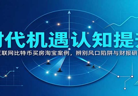时代机遇认知提升：复盘互联网比特币买房淘宝案例，辨别风口陷阱与财报研读思路-免费资源
