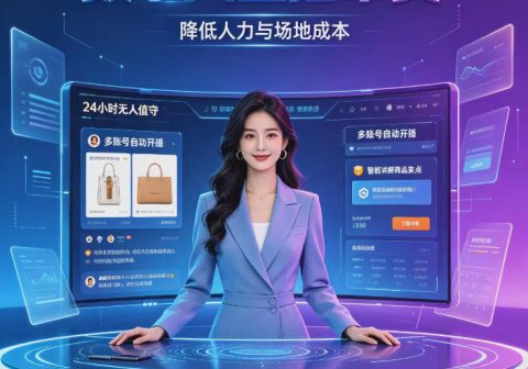 淘宝AI无人直播带货，24小时自动开播低门槛副业，无需真人长时间出镜，持续引流出单【揭秘】-免费资源