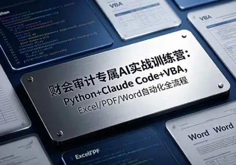 （19268期）财会审计专属-ai实战训练营-更新：pythonclaude-codevba，excel-p-免费资源