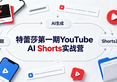 【精】特蕾莎第一期YouTube AI Shorts实战营-免费资源